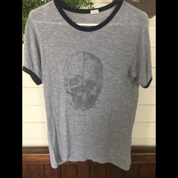 Brandy Melville Tops - Brandy Melville John Galt Skull Shirt